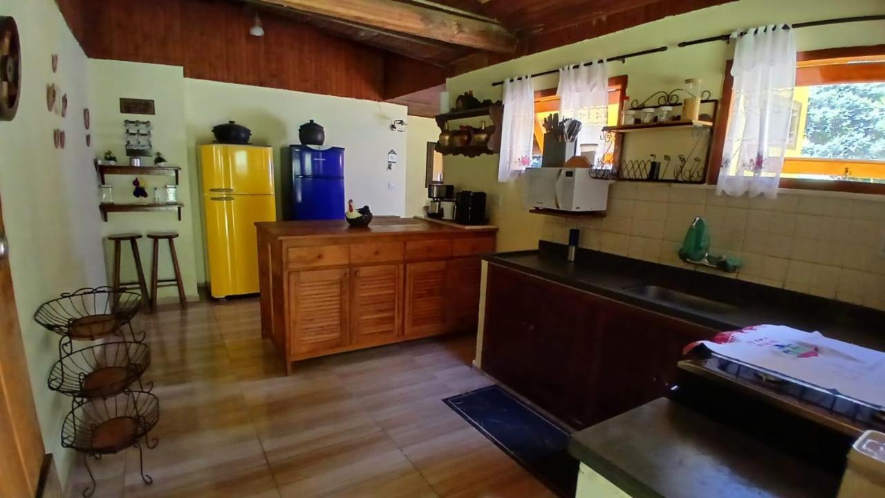 Sitio Recanto Da Paz Chales - Casa E Chale Para Temporada Sao Pedro da Serra  Phòng bức ảnh